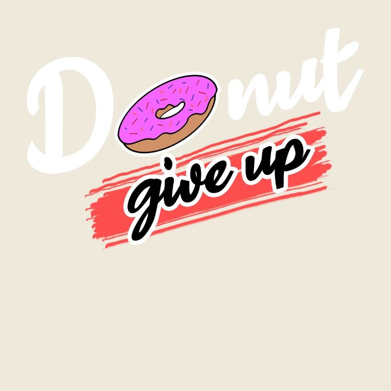 Cool Donut Statement Süßigkeiten Backen Nachspeise