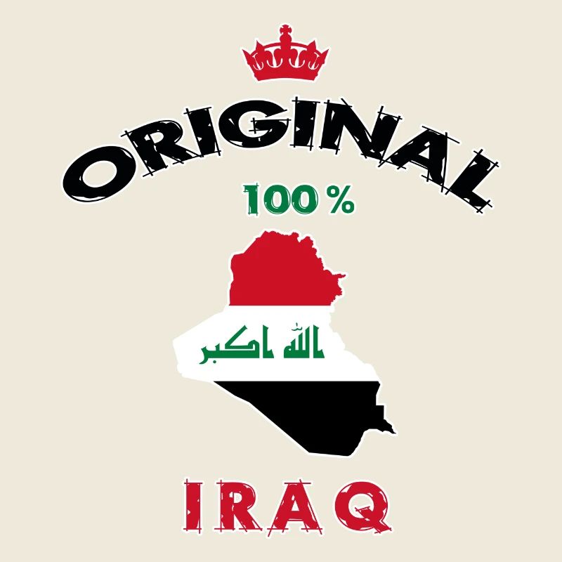 Irak Original 100% Flaggen Design