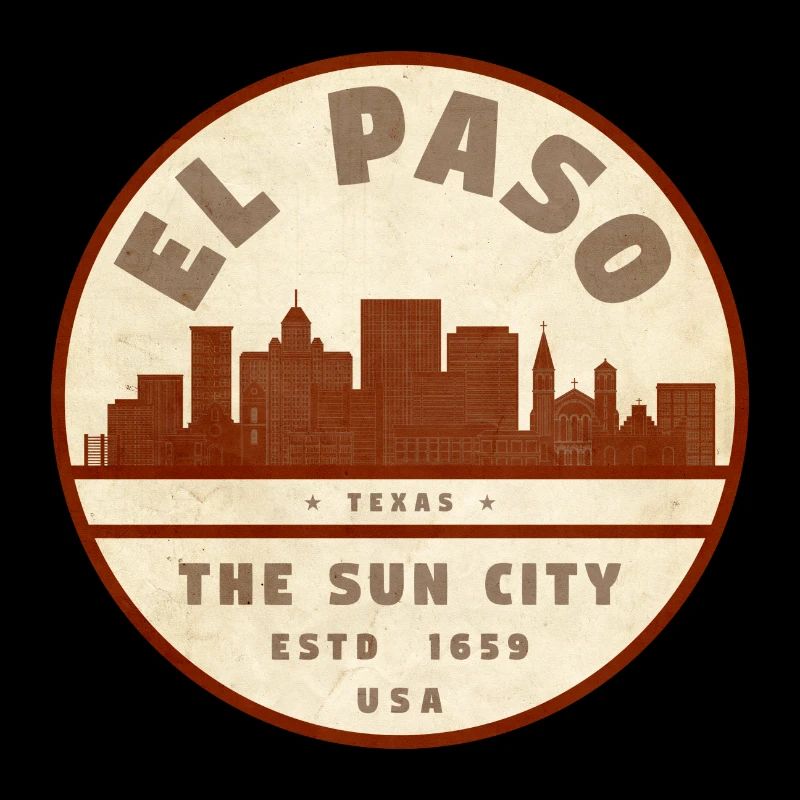 El Paso Skyline Vintage Seal