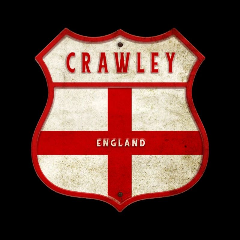 Blason Crawley England