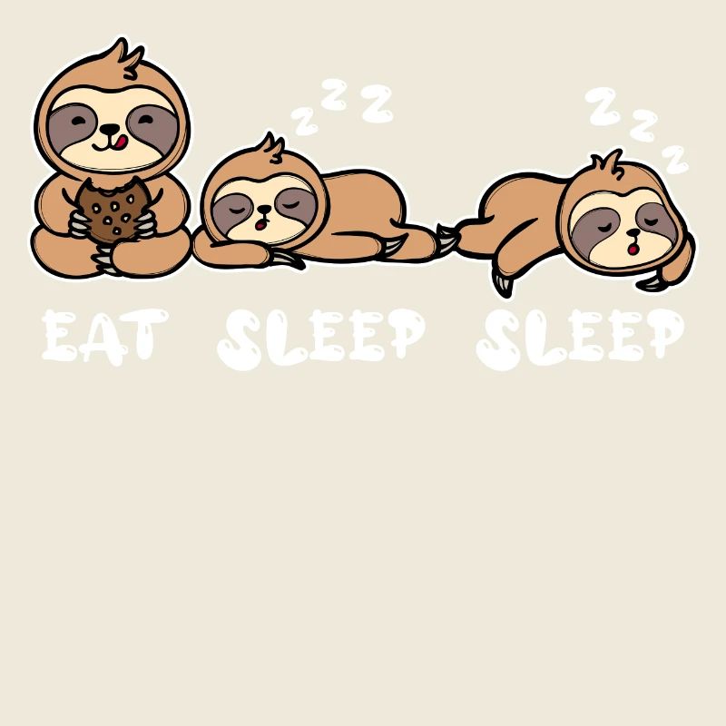 Cool Vegetarier Relax Faultier Langschläfer Spruch