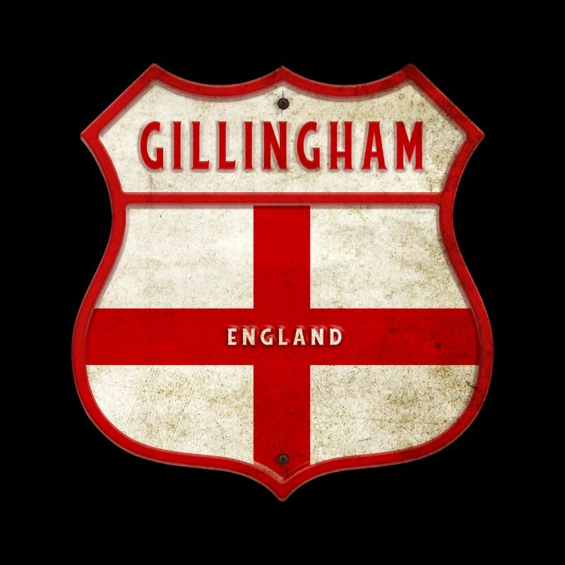 Armoiries de Gillingham, Angleterre