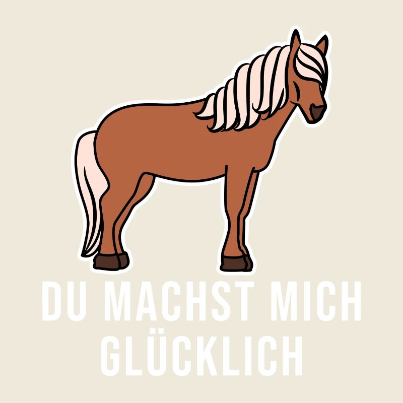 Pferde Cool Statement Pferdenarr Isländer