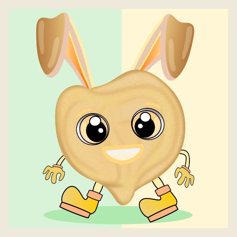 Chickpea Easter Bunny