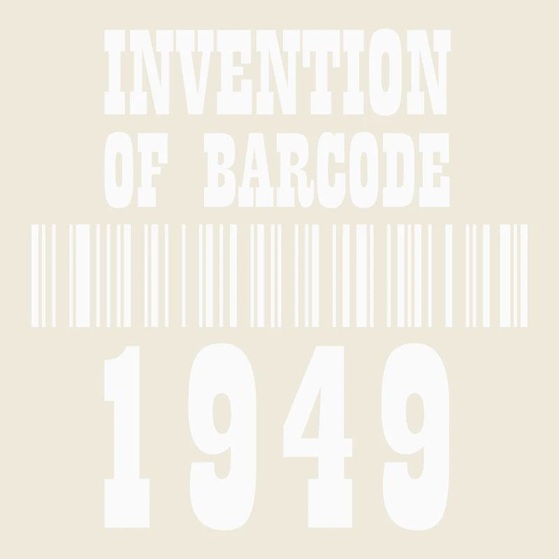 Invention of Barcode 1949 – white