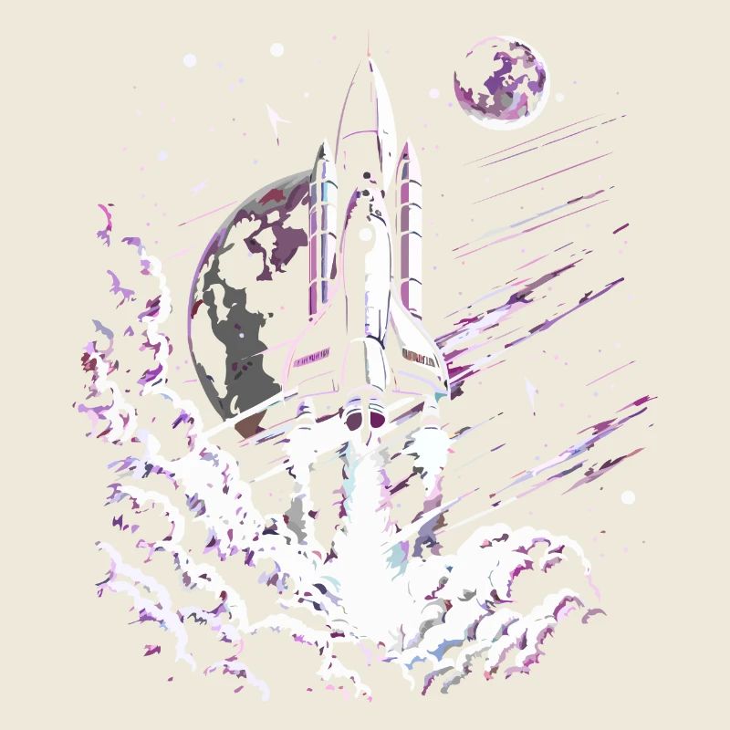 Rocket at take-off