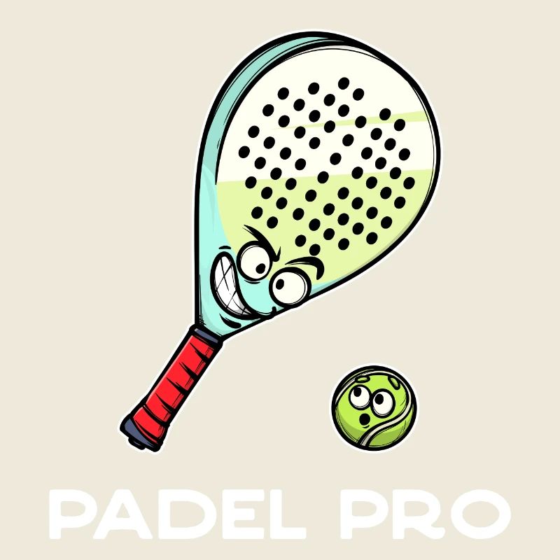 Padelspiel Schmetterball Padel Statement Schläger
