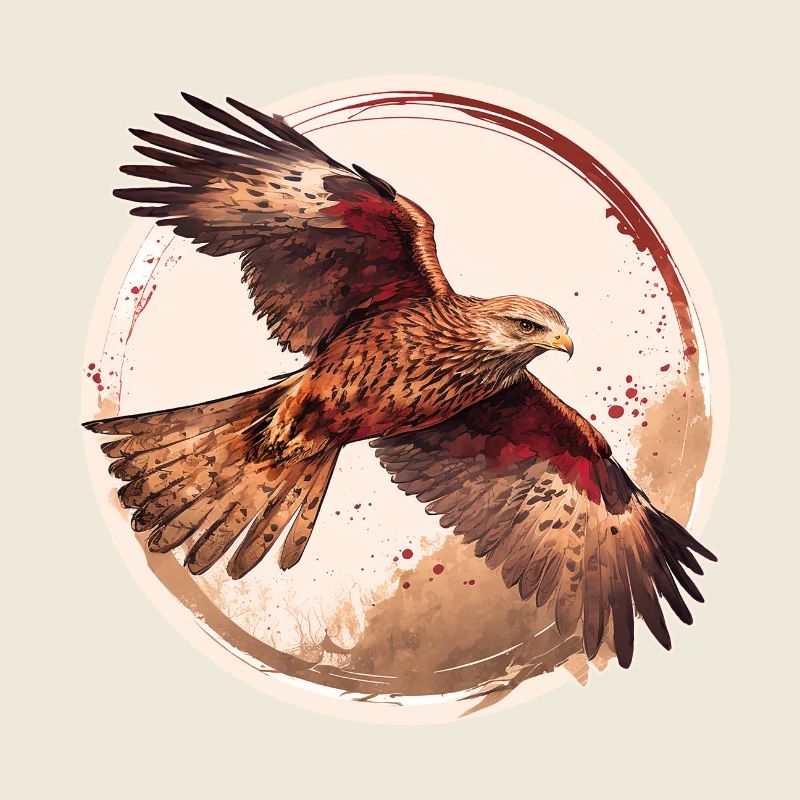 Rotmilan Greifvogel