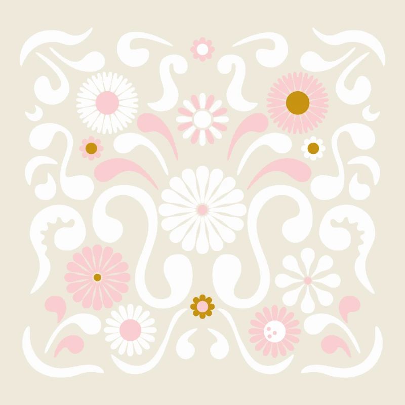 Fête des fleurs l Blanc, Rose et Jaune