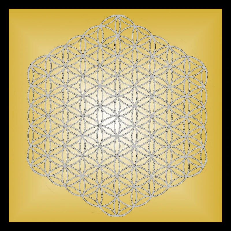 Fleur de Vie argent - 5ème dimension