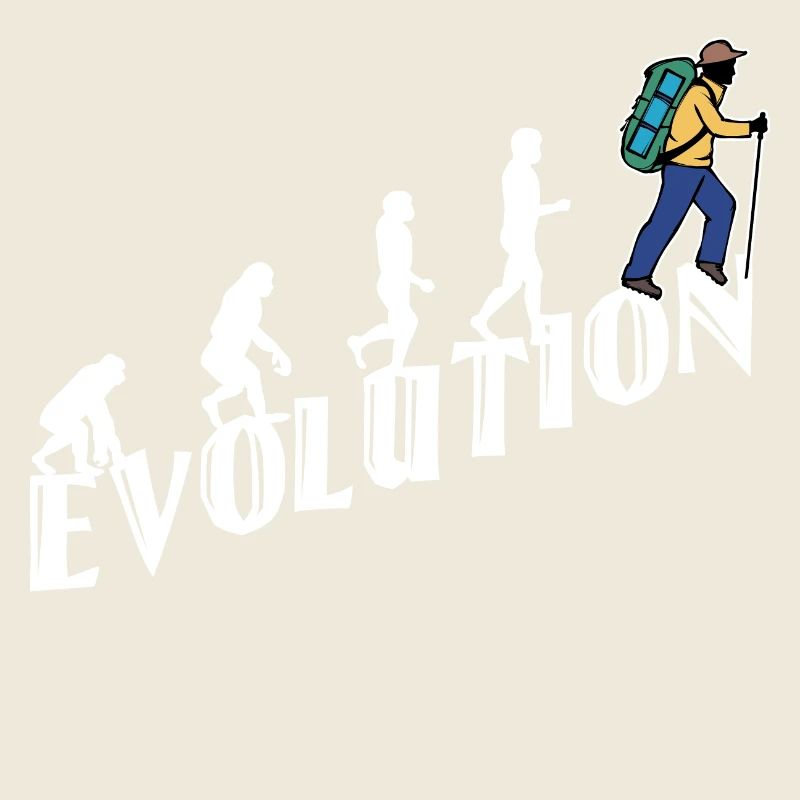 Evolution Wanderer Hiking Hike Mountain Hike