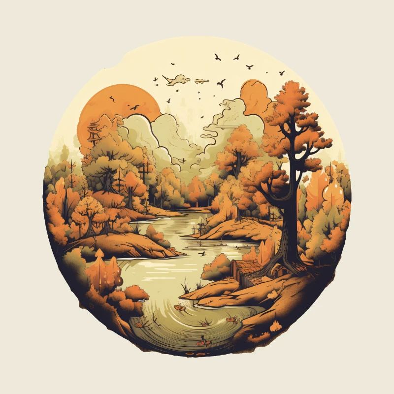 Paysage automnal