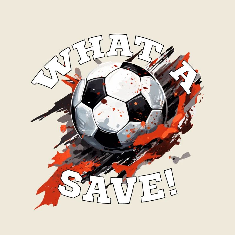 Fußball ball - What a Save!