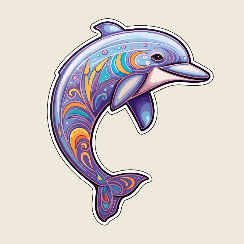 Kawaii Dolphin - Farbenfrohe Unterwasserreise