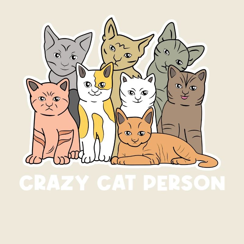 Katze Statement Kuscheltier Haustiere Heimtier