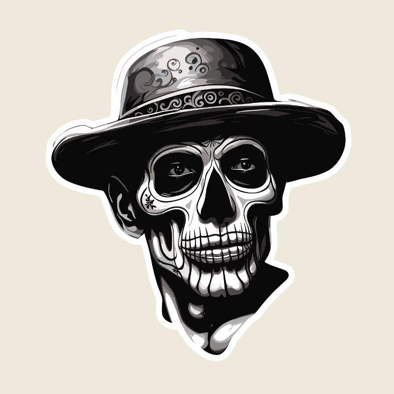 La Catrina / Dia de Muertos / Tattoo /Kultur