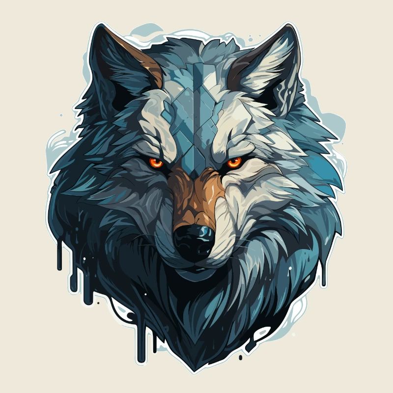 Wolf - Illustration