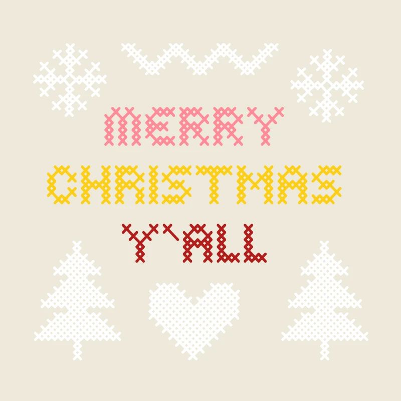 Festliches Weihnachtsherz-Muster