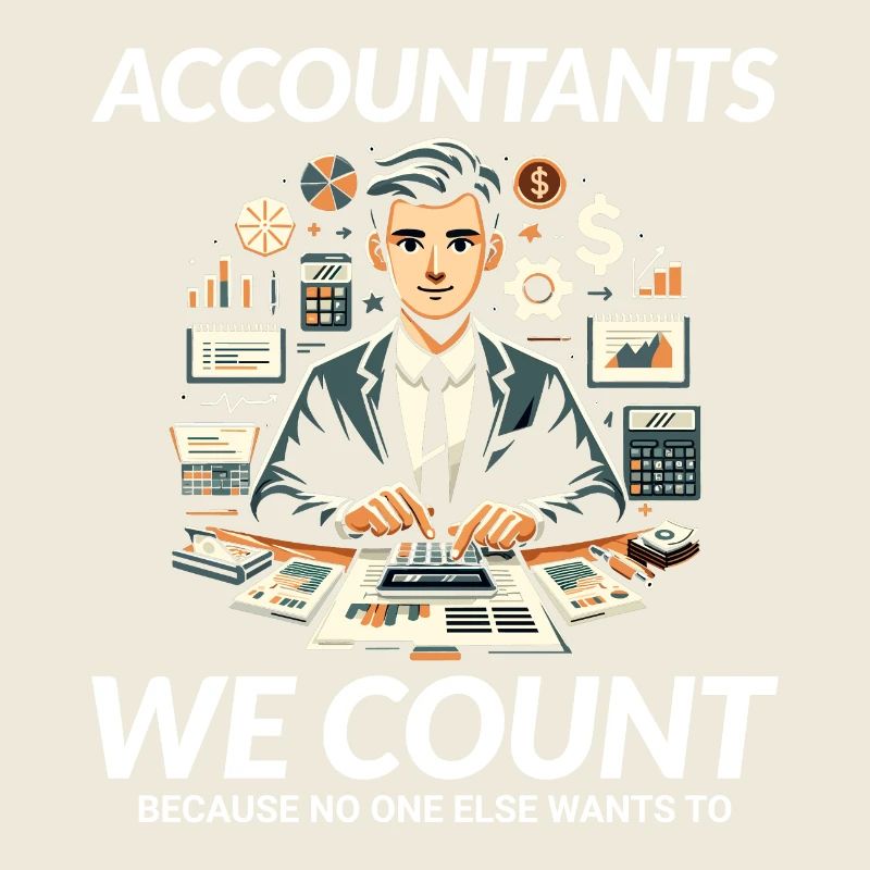 Comptable Comptabilité Tenue de livres Finance Drôle