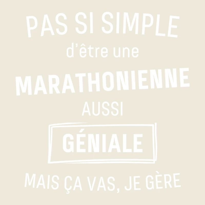 Marathonienne GÉNIALE
