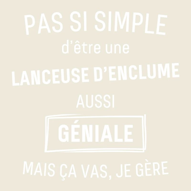 Lanceuse d enclume GÉNIALE