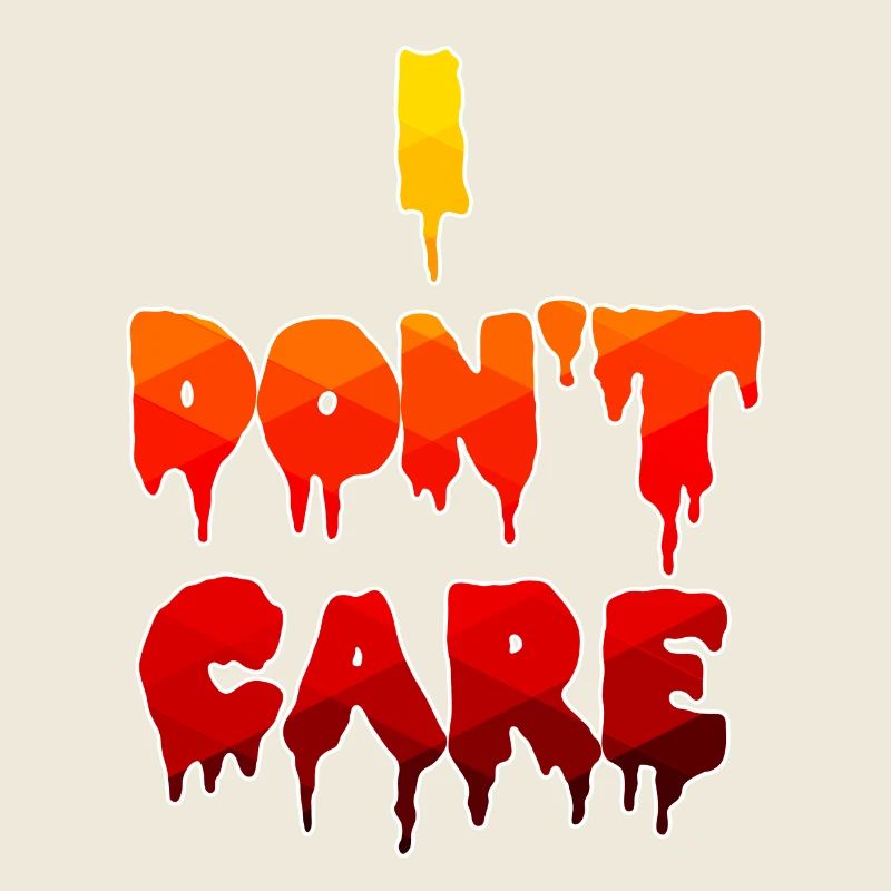 Is Mir Egal Gleichgültig Statement Haltung