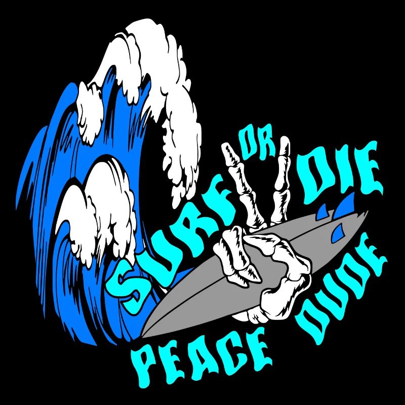 Surfer-Fans einzigartige Designs