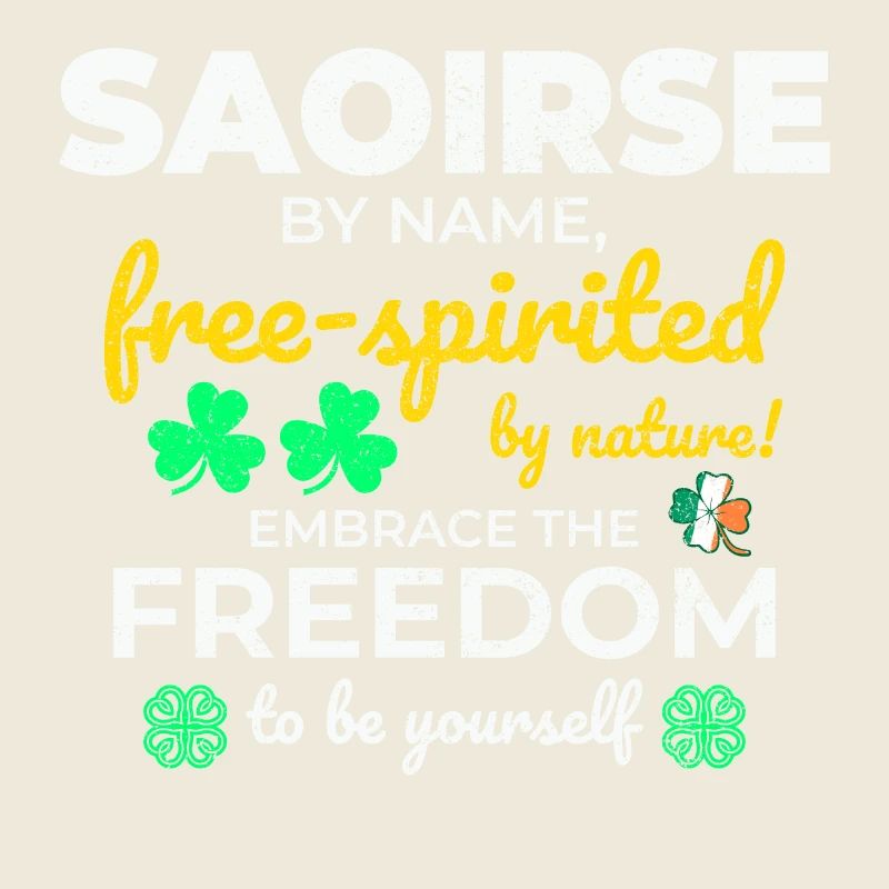 Lustiger irischer Mädchenname: Saoirse -