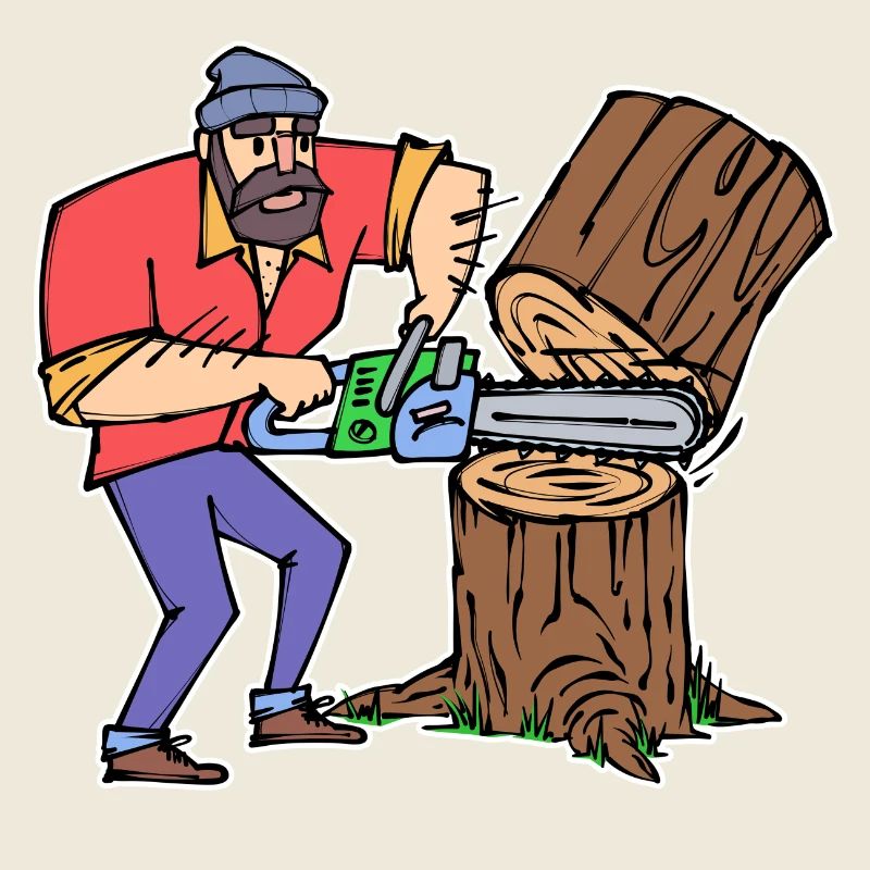 Sciure de bois Sciure de bois Travaux forestiers Bûcherons Foresterie