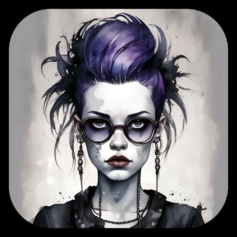 Cooles Gothic Punk Girl