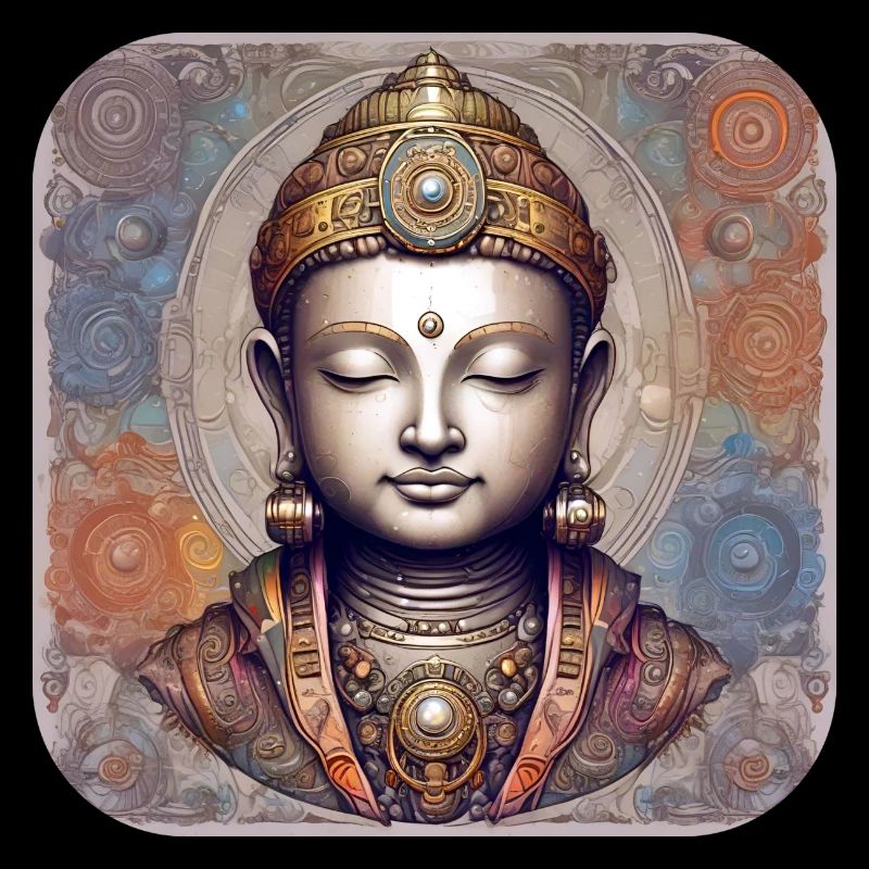 Mystischer spiritueller Buddha
