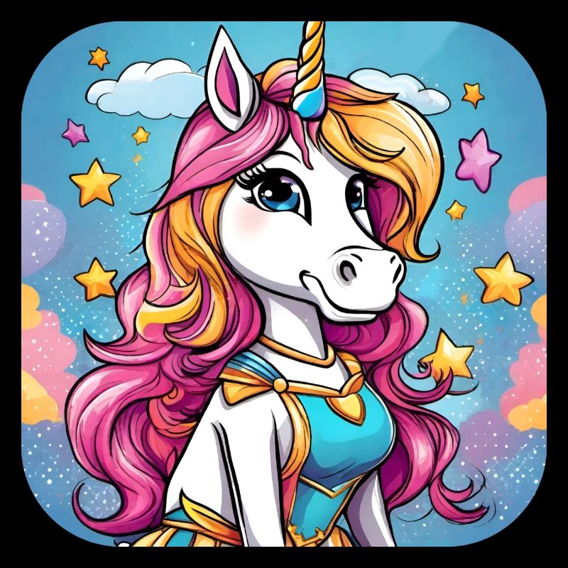 licorne drôle