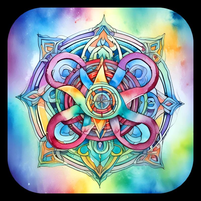 Symbol in bright colours