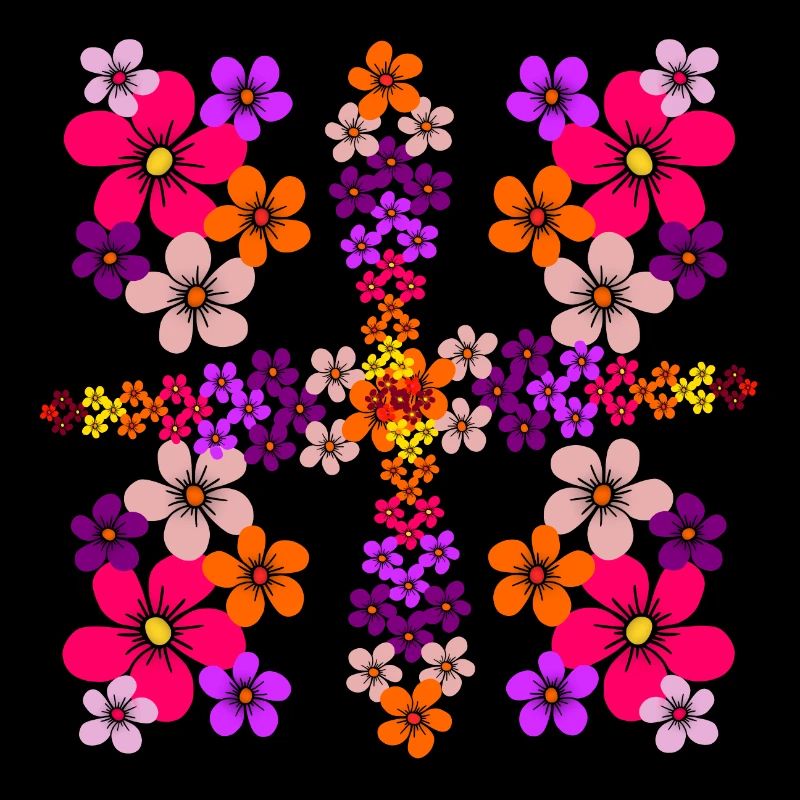 Blumenmuster Blüte blumig floral blühende Blume