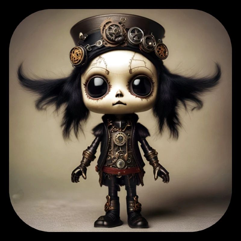 Cooles Gothik Steampunk Girl