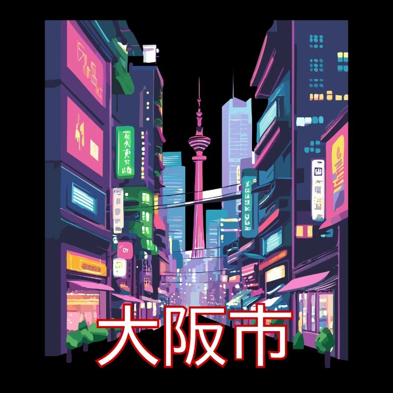 Osaka City Glow