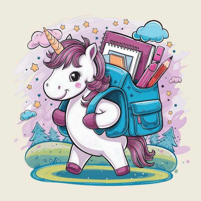Licorne Retour à l’école