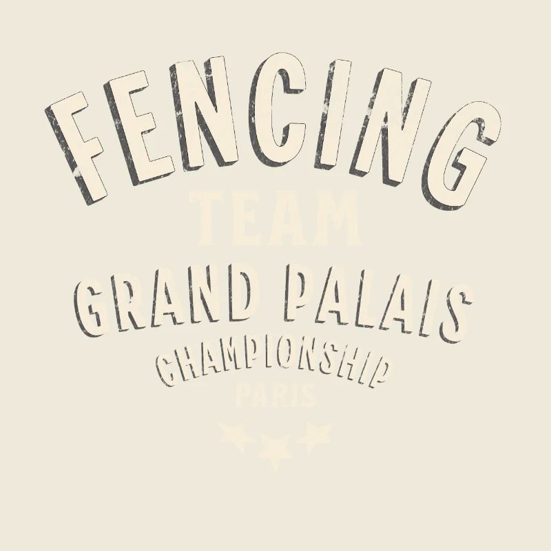 Fencing team Grand Palais Paris