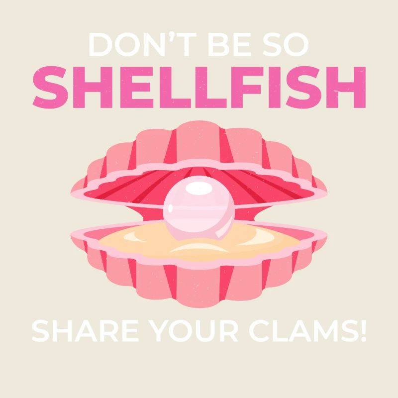 Clam Shell Seashells Collector Beachcomber