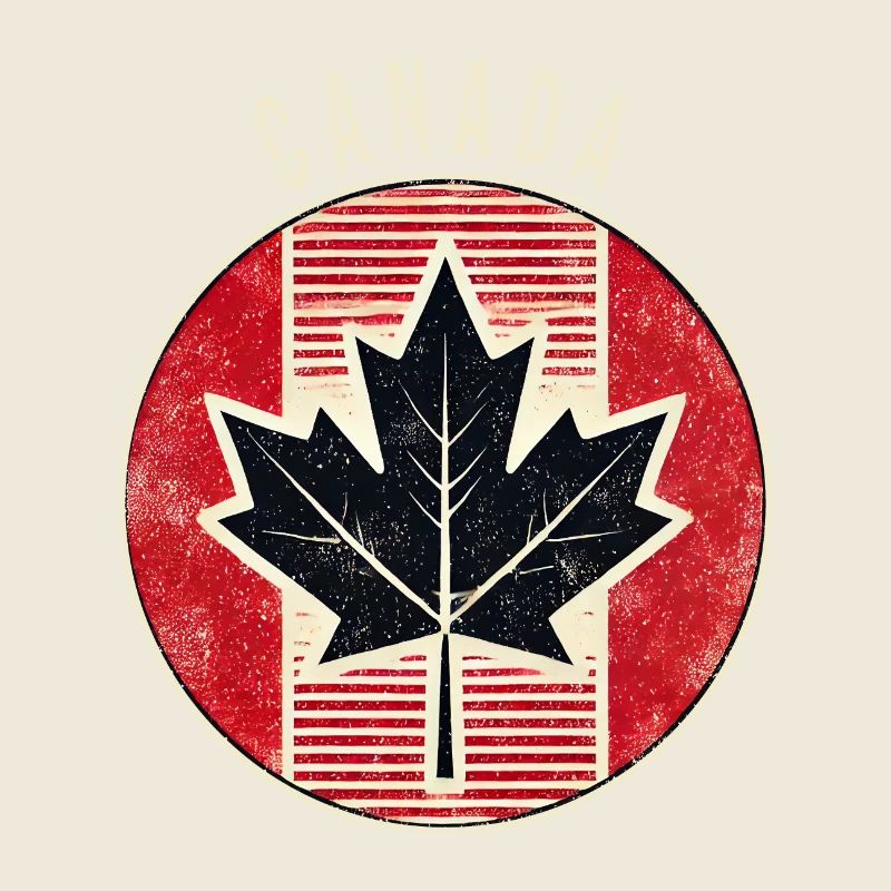 Motif de feuille d'érable du Canada