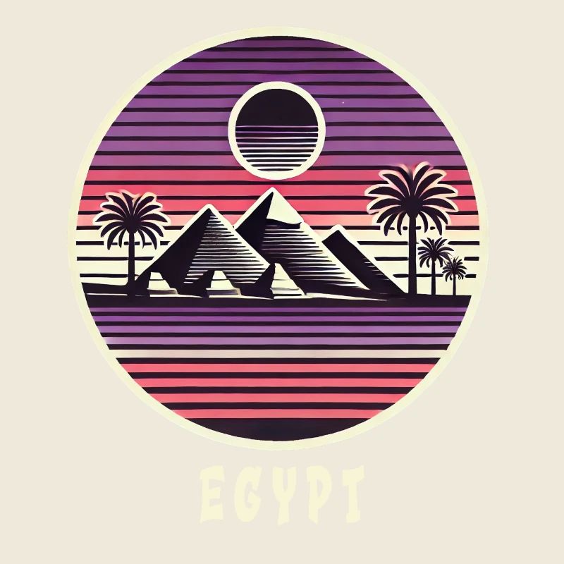 Ägypten Pyramiden Design