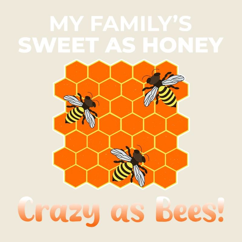 Honeybee Dad Beekeeper Beekeeping Insect Mom