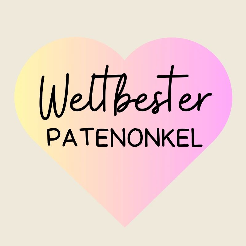 Weltbester Patenonkel! Personalisierbar