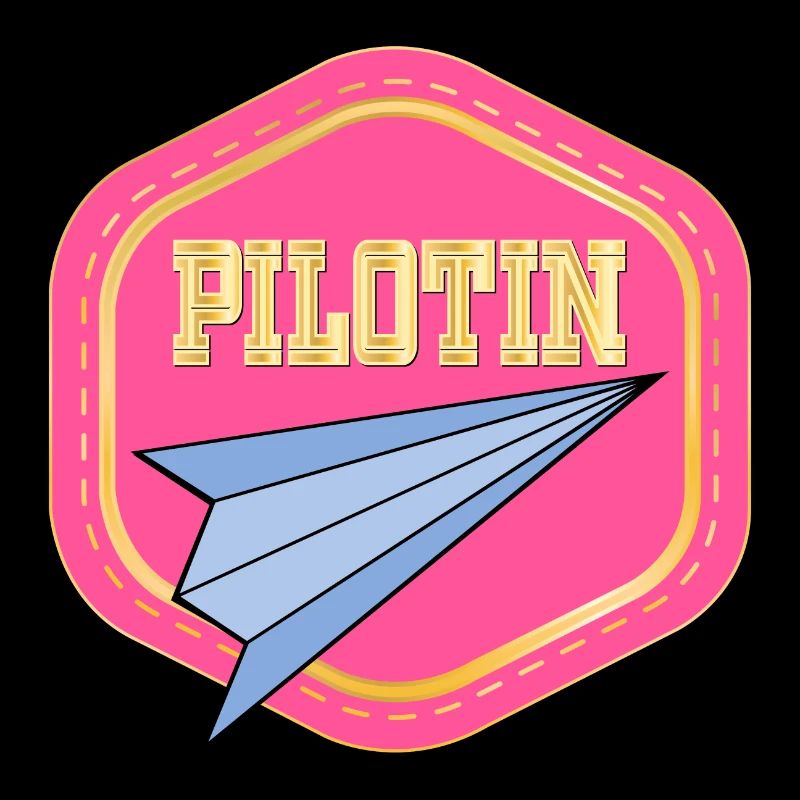 LUFTFAHRT PILOTIN - PAPIERFLIEGER