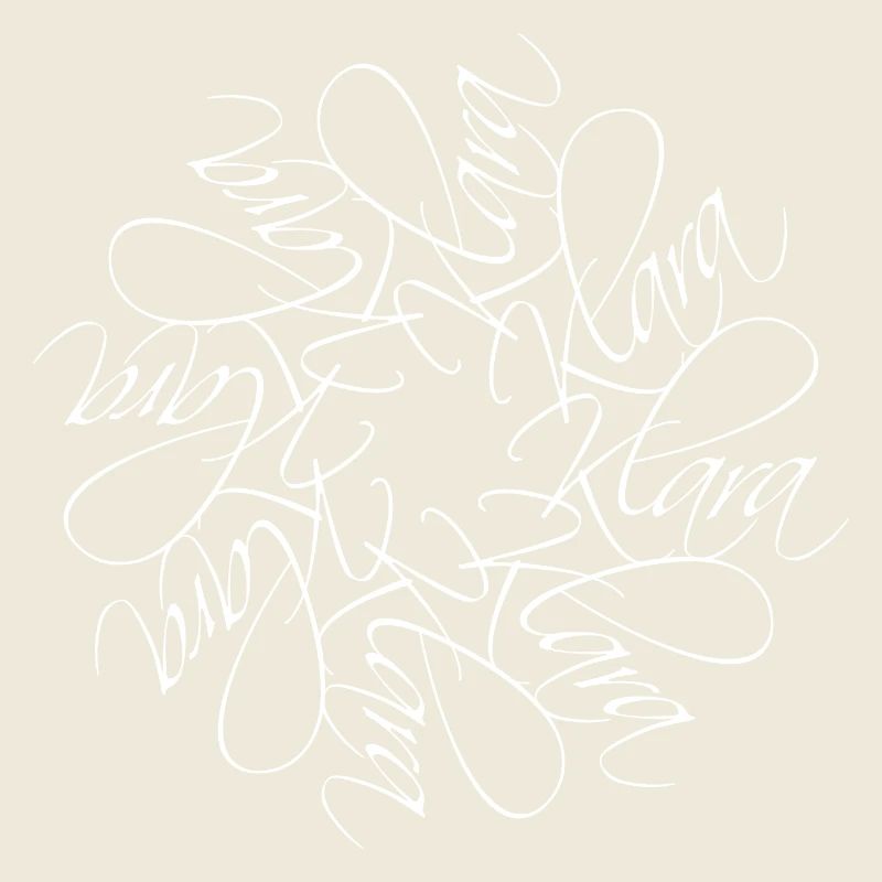 Klara Name Mandala