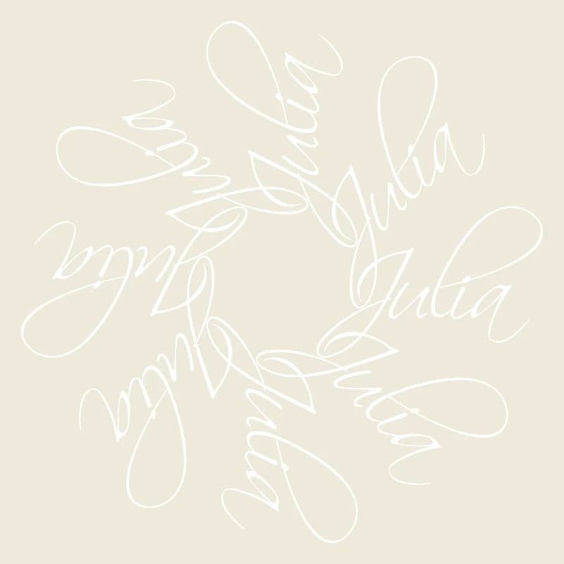 Julia Name Mandala