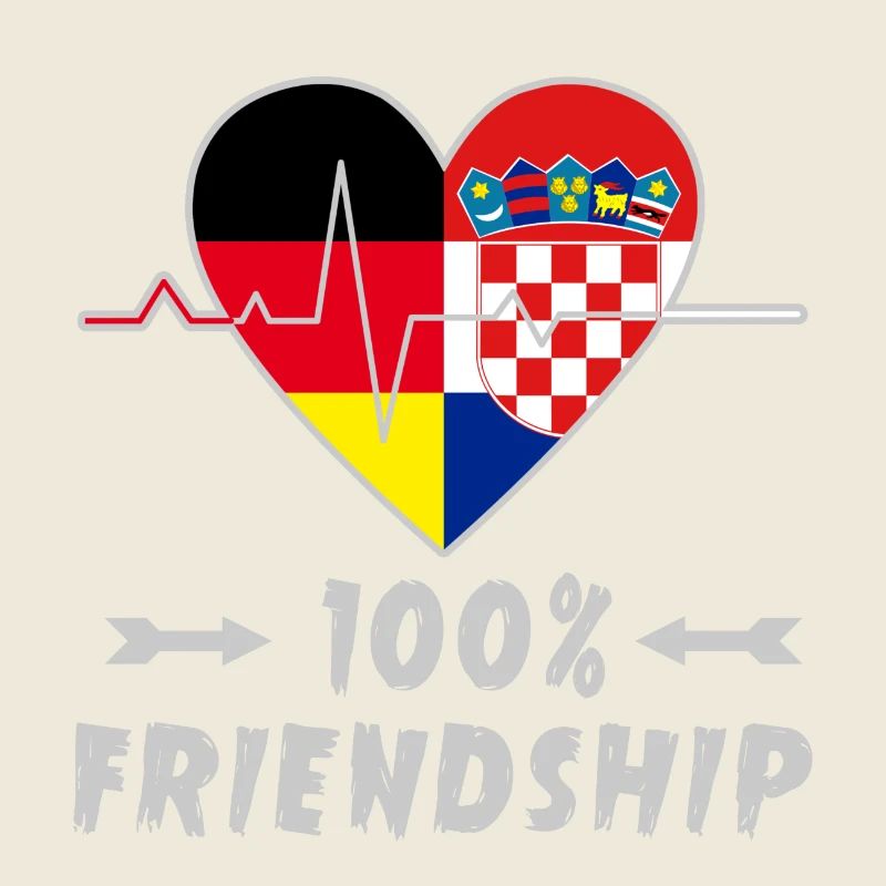Germany and Croatia 100% friendship