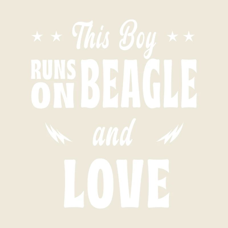 Dieser Junge Beagle Design