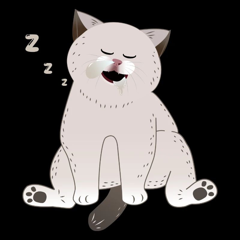 chat endormi