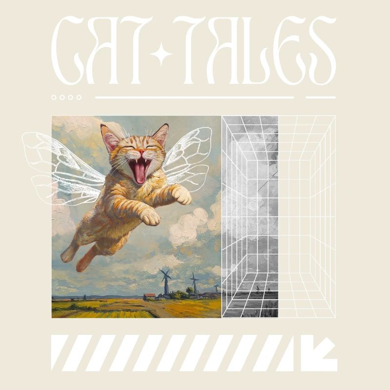 Cat Tales – Surreale Fliegende Katze